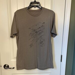 Kick-Eez Men's Tan Remington 1100 Graphic T-Shirt Men’s Large